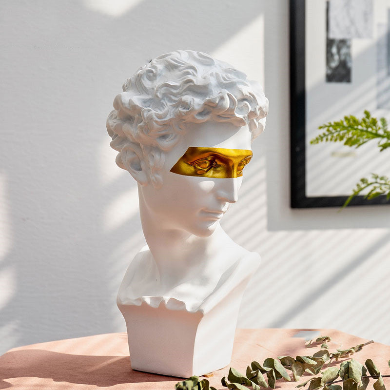 Vintage Home Decoration David Sculpture