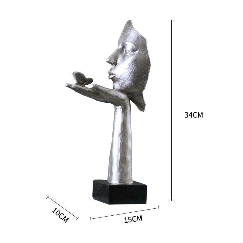 Nordic Broken Face Sculpture