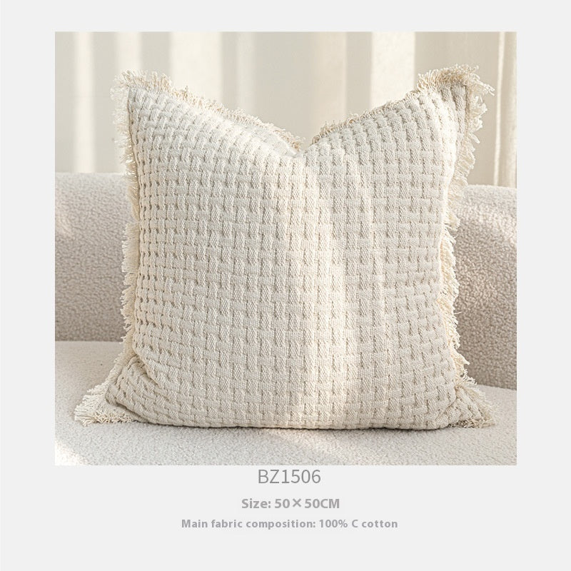 Three-dimensional Embroidery Sofa Throw Pillowcase