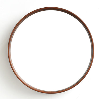 Simple Solid Wood Bathroom Mirror - Bedroom Hanging Mirror - Bathroom Decor Mirror