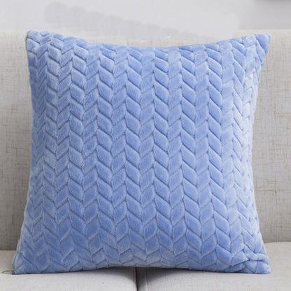 Solid Color Throw Pillow Sofa Cushion Cover