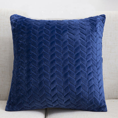 Solid Color Throw Pillow Sofa Cushion Cover