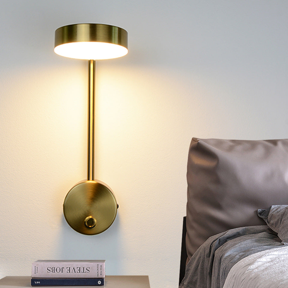 Bedside Wall Lamp - Rotary Key  Lamp - Bedroom Wall Decoration