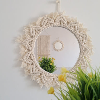 Nordic Handmade Tapestry Mirror