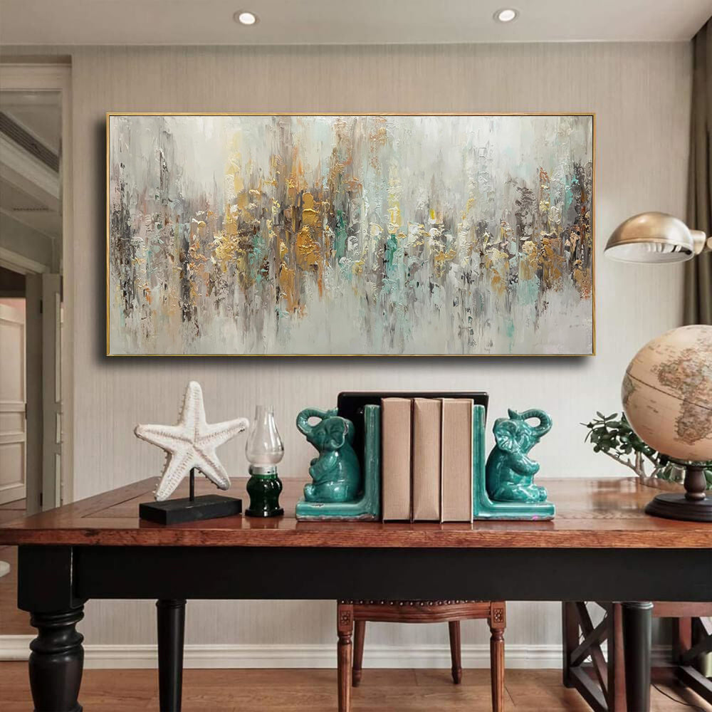 Handmade Abstract Oil Painting For Living Room