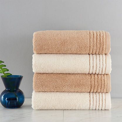 High-End Cotton Towels Set - Minimal Bathroom Cotton Towels