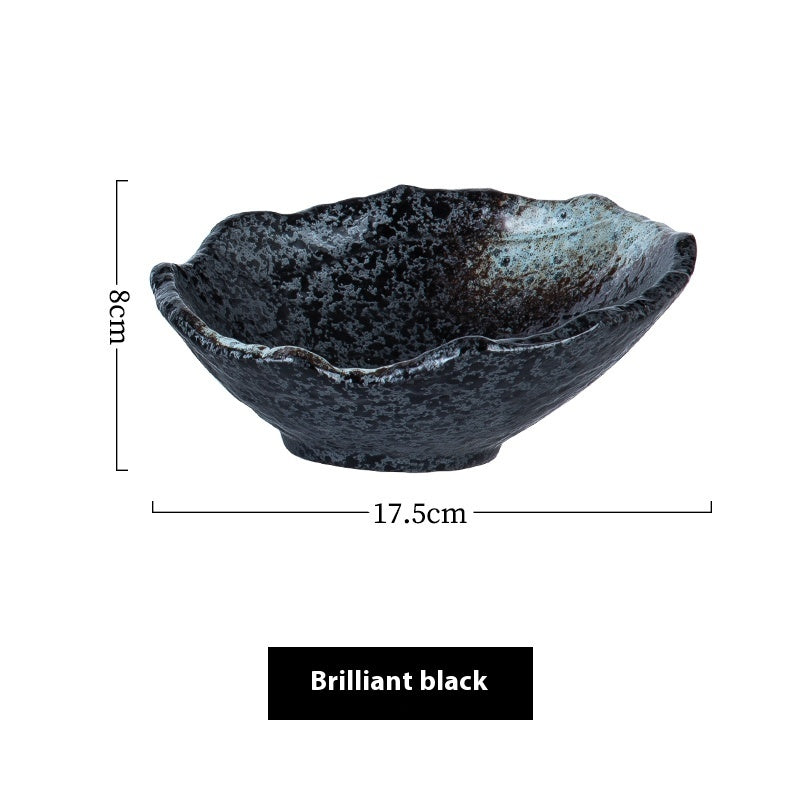 Creative Irregular Ceramic Bowl - Home Decoration Ceramic Bowl