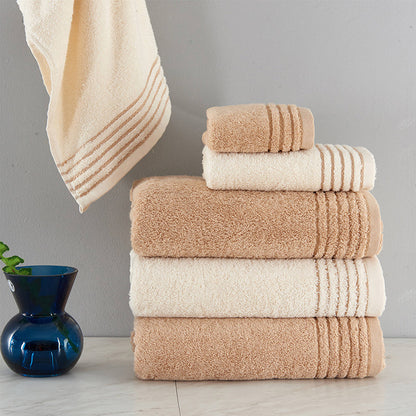 High-End Cotton Towels Set - Minimal Bathroom Cotton Towels