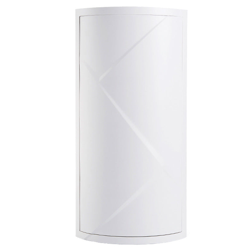 Rotatable Bathroom Makeup Organizer - Wall Mounted Storage Rack Box