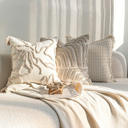 Three-dimensional Embroidery Sofa Throw Pillowcase
