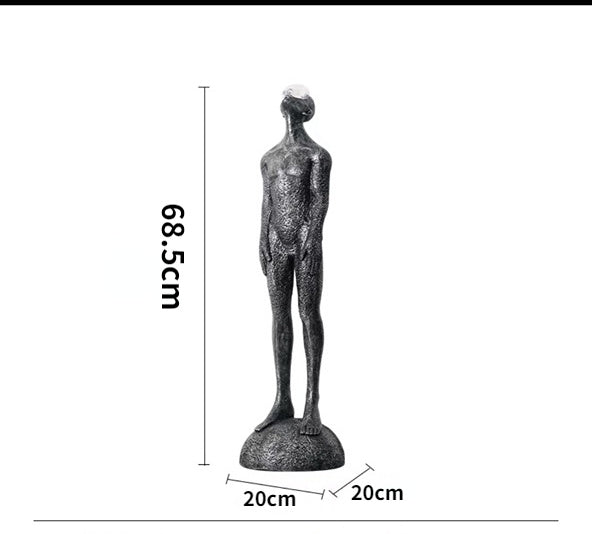 Eternal Gaze Human Sculpture