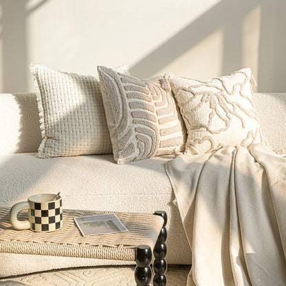 Three-dimensional Embroidery Sofa Throw Pillowcase