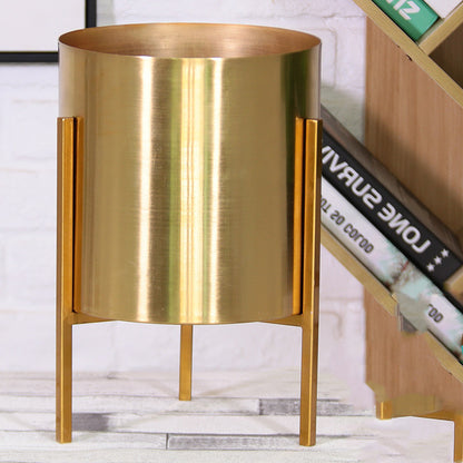 Nordic Style Metal Plant Pot - Minimalist Bathroom Plant Pot