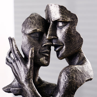 Couple Figure Home Decoration Sculpture