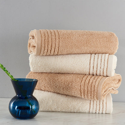 High-End Cotton Towels Set - Minimal Bathroom Cotton Towels