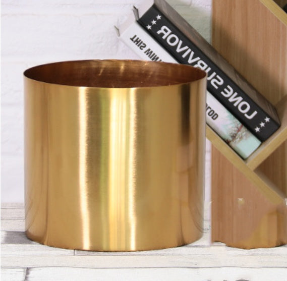Nordic Style Metal Plant Pot - Minimalist Bathroom Plant Pot