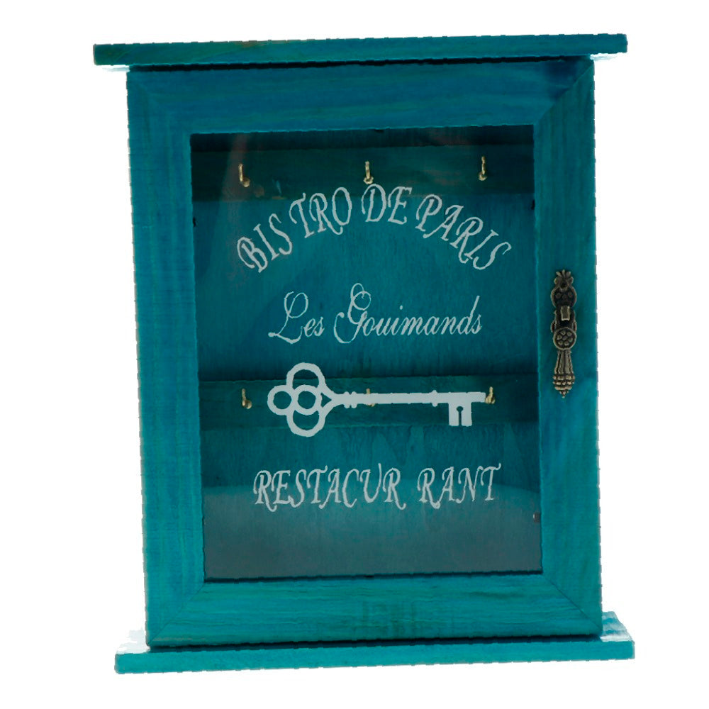 Vintage Wooden Key Cabinet