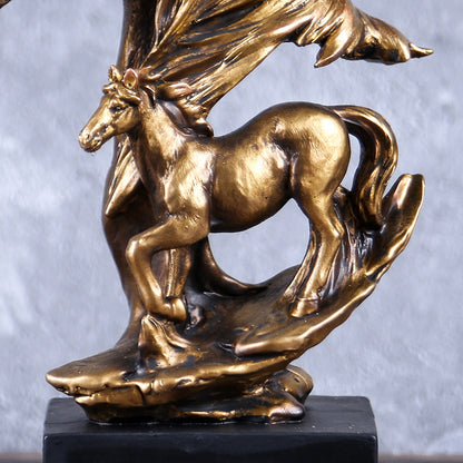 Trongwell Bronze Horse Sculpture