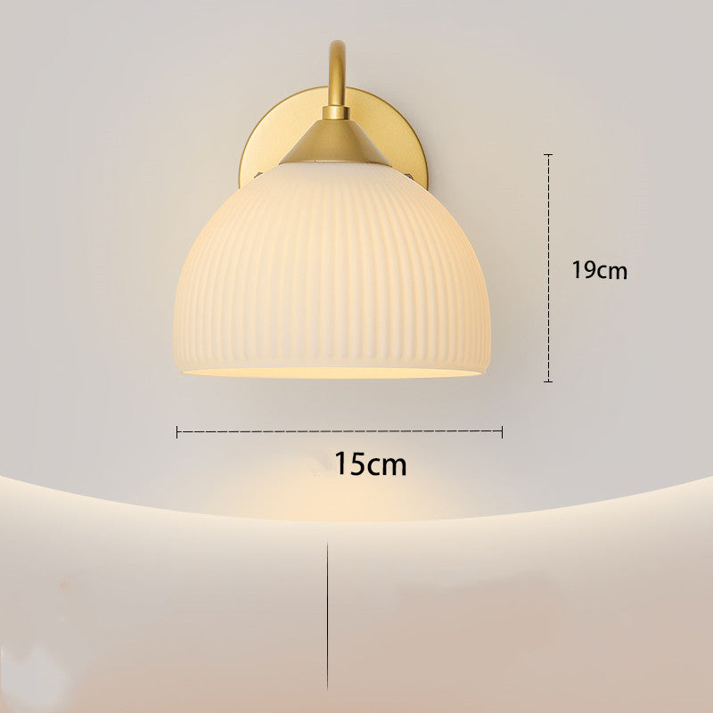 Simple Postmodern Bedside Lamp - Aesthetic Living Room Glass Lamp