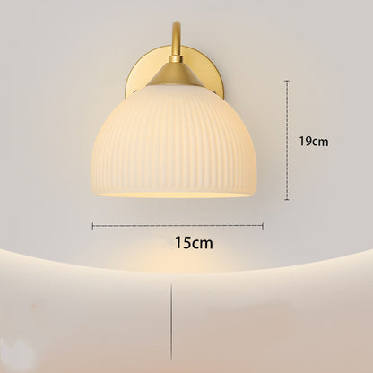 Simple Postmodern Bedside Lamp - Aesthetic Living Room Glass Lamp