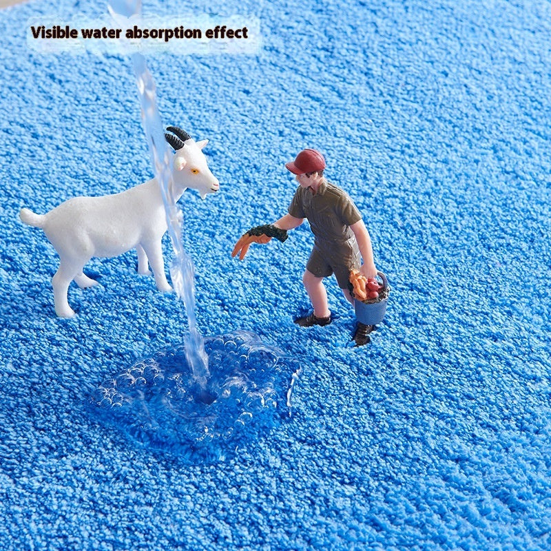 Fast Absorbing Bathroom Mat - Bathroom Entrance Absorbent Carpet