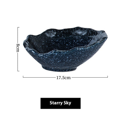 Creative Irregular Ceramic Bowl - Home Decoration Ceramic Bowl