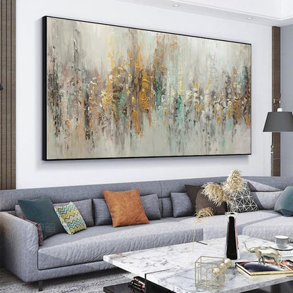 Handmade Abstract Oil Painting For Living Room