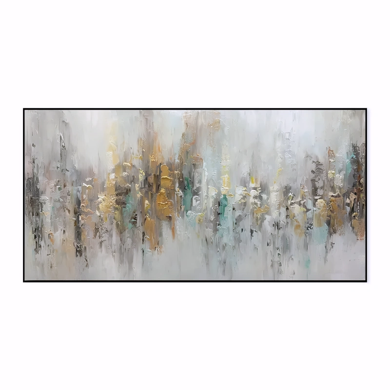 Handmade Abstract Oil Painting For Living Room