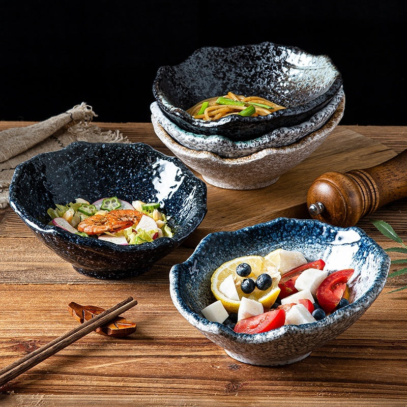 Creative Irregular Ceramic Bowl - Home Decoration Ceramic Bowl