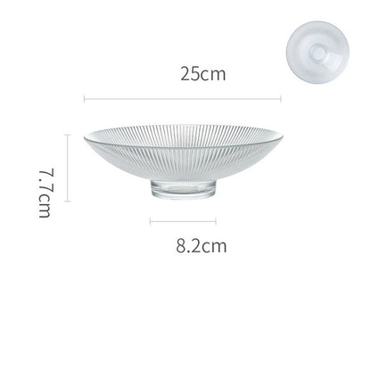 Premium Glass Fruit & Snacks Tray