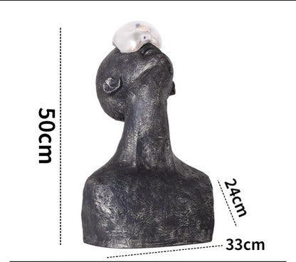 Eternal Gaze Human Sculpture