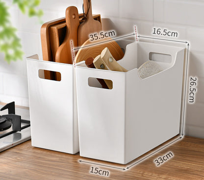 Kitchen Cabinet Organizer - Kitchen Storage Box - Plastic Cabinet Organizer