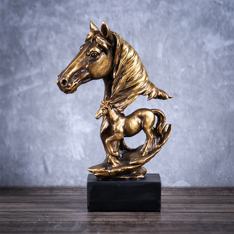 Trongwell Bronze Horse Sculpture
