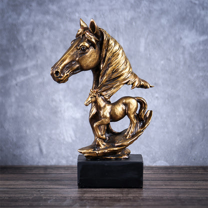 Trongwell Bronze Horse Sculpture