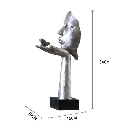 Nordic Broken Face Sculpture