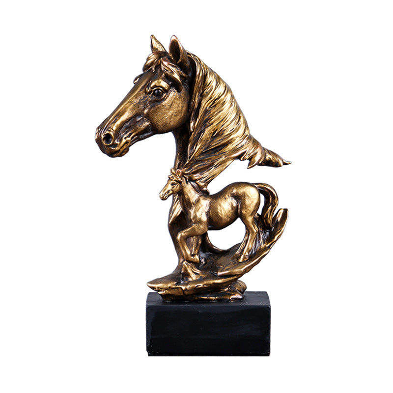 Trongwell Bronze Horse Sculpture
