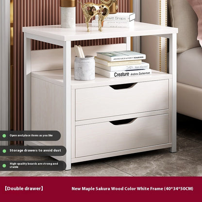 Multifunctional Bedroom Bedside Table - Minimalist Bedside Storage