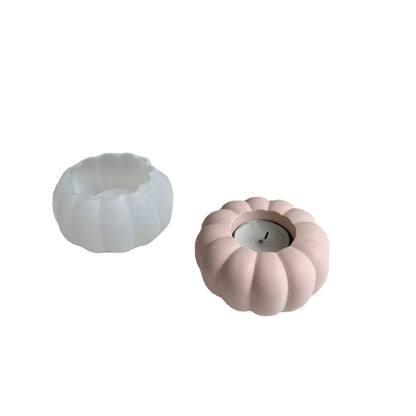 Pumpkin Candle Holder Silicone Mold