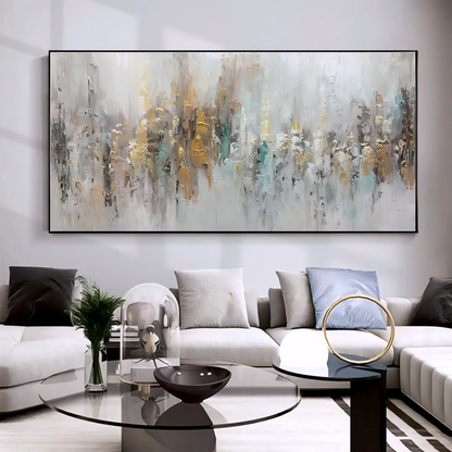 Handmade Abstract Oil Painting For Living Room