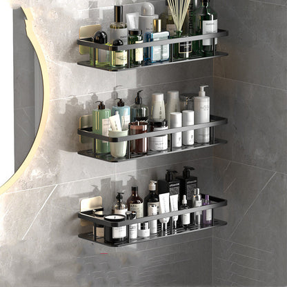 Perforation-Free Wall-mounted Bathroom Shelf - Minimal Bathroom Storage