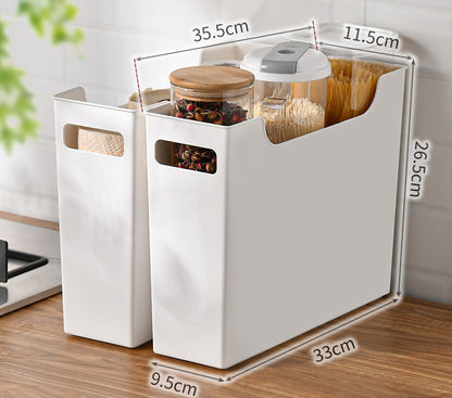 Kitchen Cabinet Organizer - Kitchen Storage Box - Plastic Cabinet Organizer