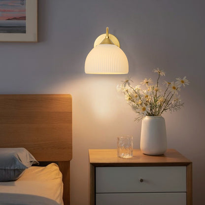 Simple Postmodern Bedside Lamp - Aesthetic Living Room Glass Lamp