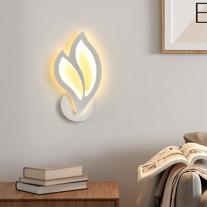 Modern Minimalist Iron Craft Bedside Lamp - Bedside Wall Lamp Aesthetic Lamps