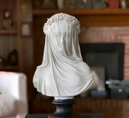 The Veiled Lady Gothic Sculpture