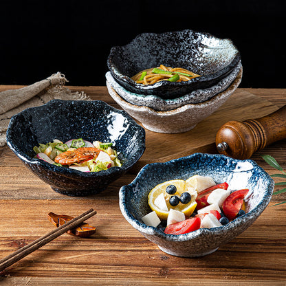 Creative Irregular Ceramic Bowl - Home Decoration Ceramic Bowl