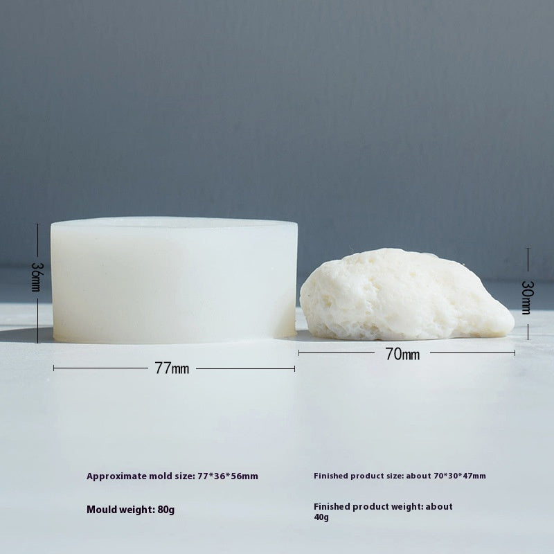 Aromatherapy Candle Mould Striped Cylinder Epoxy Plaster Decoration Geometric Cylinder