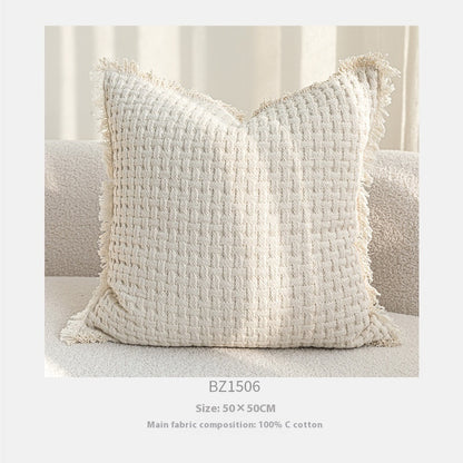 Three-dimensional Embroidery Sofa Throw Pillowcase