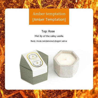 Cement Handmade Creative Aromatherapy Candle