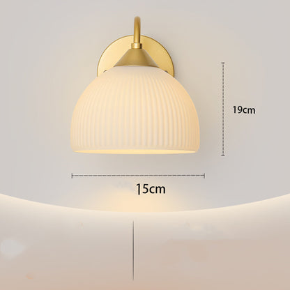 Simple Postmodern Bedside Lamp - Aesthetic Living Room Glass Lamp