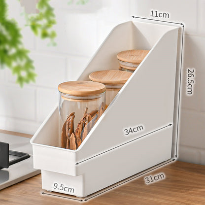 Kitchen Cabinet Organizer - Kitchen Storage Box - Plastic Cabinet Organizer